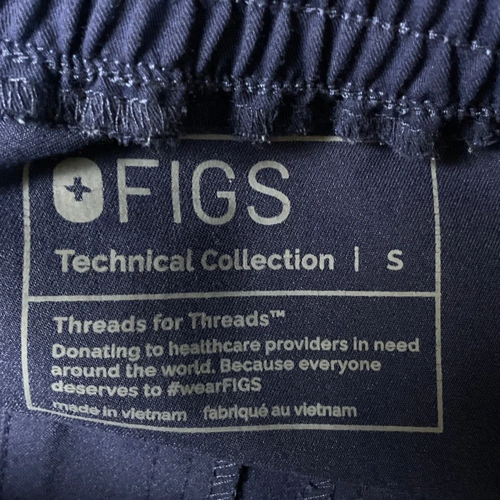 Figs Scrub Pants Navy Blue TW2000R Technical Collection